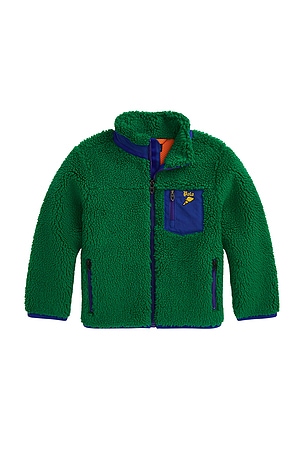 Kids Full-zip Fleece Sweatshirt Polo Ralph Lauren