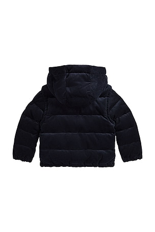 Polo Ralph Lauren Corduroy Boulder Jacket With Removable Sleeves And Hood in Navy