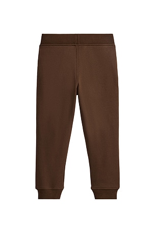 Polo Ralph Lauren Kids Fleece Jogger in Brown. Size 6. Also
