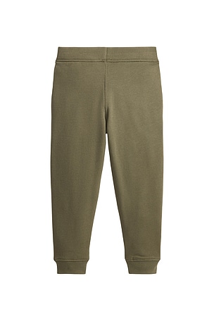 Polo Ralph Lauren Kids Fleece Jogger in Olive. Size 6. Also