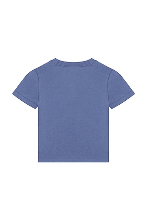 Polo Ralph Lauren Kids Short Sleeve Cotton Jersey Pocket T-shirt in Blue