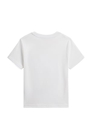 Polo Ralph Lauren Kids Short Sleeve Jersey Knit Fishing Polo Bear T-shirt in White