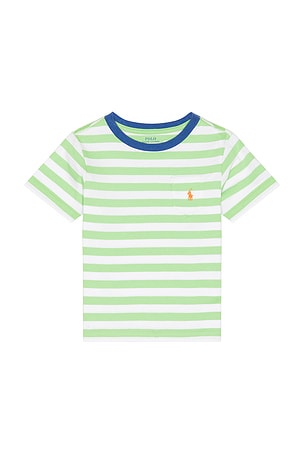 Short Sleeve Jersey Knit Striped T-shirt Polo Ralph Lauren