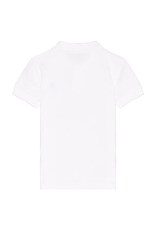 Polo Ralph Lauren Kids Short Sleeve Basic Mesh Polo in White
