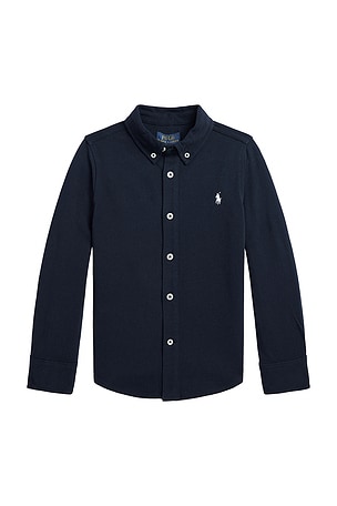 Long Sleeve Featherweight Mesh Sport Shirt Polo Ralph Lauren