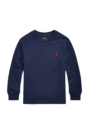 Long Sleeve Crewneck T-Shirt Polo Ralph Lauren