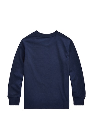 Polo Ralph Lauren Long Sleeve Crewneck T-Shirt in Navy