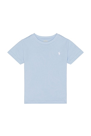 Short Sleeve Cotton Jersey Crewneck T-shirt Polo Ralph Lauren
