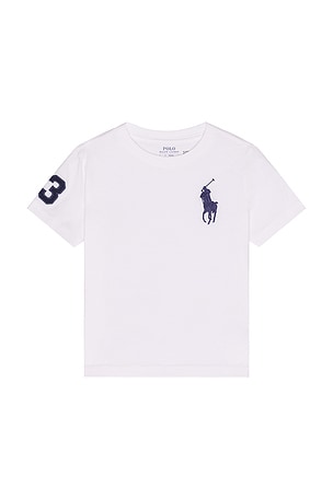 Short Sleeve Cotton Jersey Crewneck Big Pony T-shirt Polo Ralph Lauren