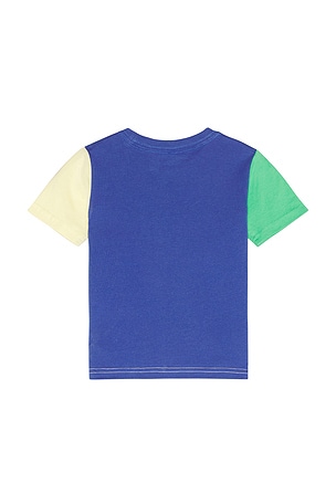 Polo Ralph Lauren Short Sleeve Jersey Knit Pocket T-shirt en Beige,Bleu