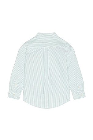 Polo Ralph Lauren Long Sleeve Classic Oxford Sport Shirt in Green