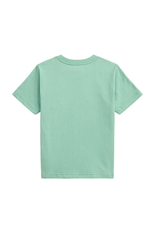 Polo Ralph Lauren Kids Short Sleeve Cotton Jersey Pocket T-shirt in Green