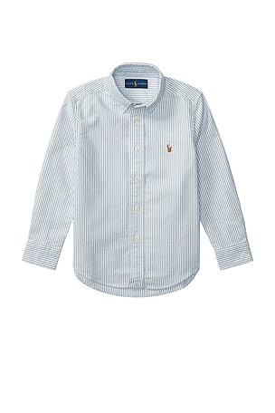 Long-Sleeve Button-Down Sport Shirt Polo Ralph Lauren