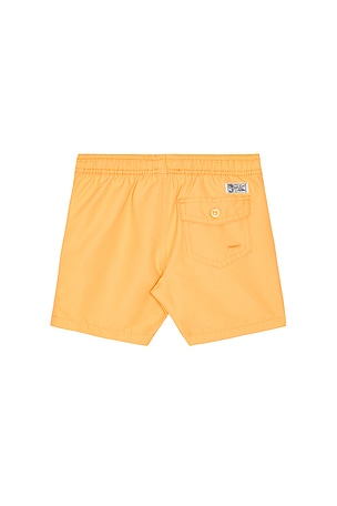 Polo Ralph Lauren Polyester Traveler Swim Trunk in Orange. Size 6. Also