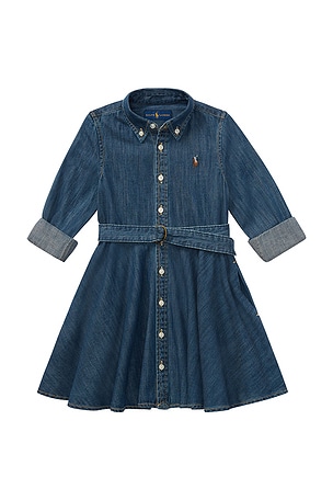 Belted Denim Shirtdress Polo Ralph Lauren