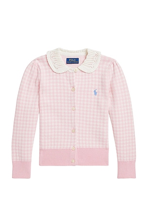 Kids Birdseye Jacquard Cardigan Polo Ralph Lauren