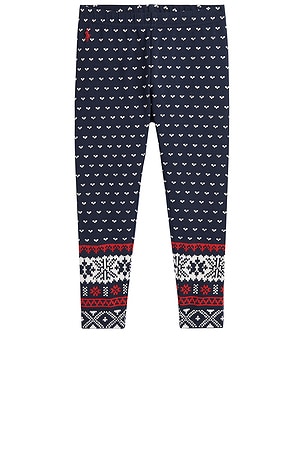 Polo Ralph Lauren Kids Knit Legging in Black