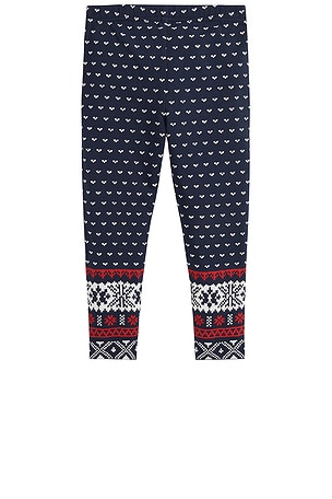 Polo Ralph Lauren Kids Knit Legging in Black