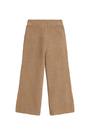 Polo Ralph Lauren Sweater Wide Leg Pant in Tan