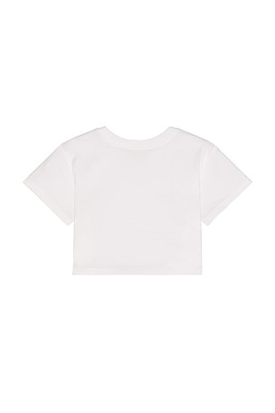 Polo Ralph Lauren Short Sleeve Jersey Knit Flag Boxy T-shirt in White