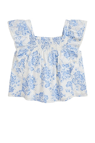 Kids Floral Blouse With Ruffle Details Polo Ralph Lauren