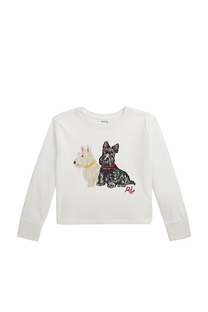 ФУТБОЛКА С РИСУНКОМ DOG Polo Ralph Lauren