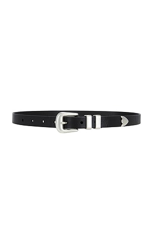 Distressed Leather 4p Belt Polo Ralph Lauren