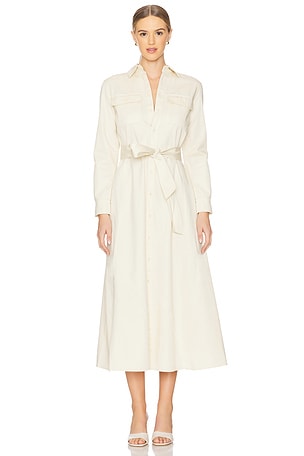 Belted Cotton Twill Shirtdress Polo Ralph Lauren