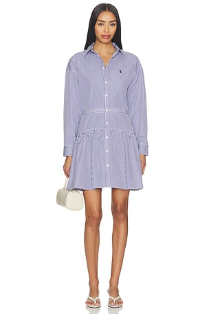 Collared Long Sleeve Dress Polo Ralph Lauren