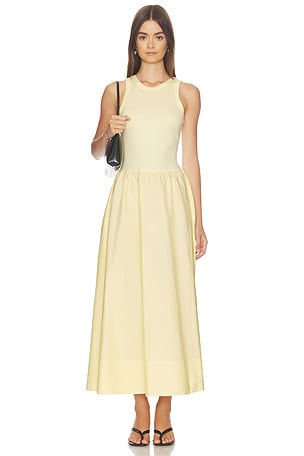 Crew Neck Sleeveless Fit And Flare Dress Polo Ralph Lauren