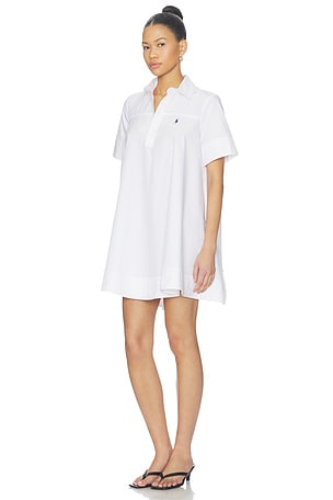 Polo Ralph Lauren Poplin Baby Doll Dress in White