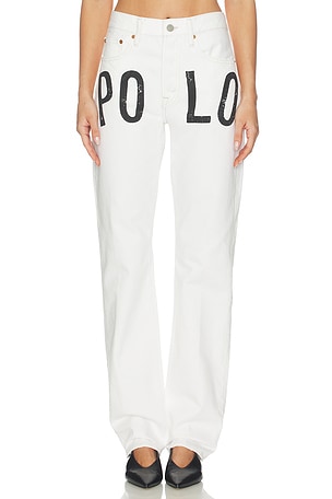 Rigid Denim Standard Straight Pants Polo Ralph Lauren