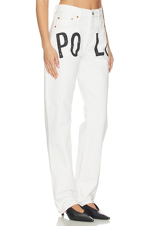 Polo Ralph Lauren Rigid Denim SFauvedard Straight Pants en Bleu