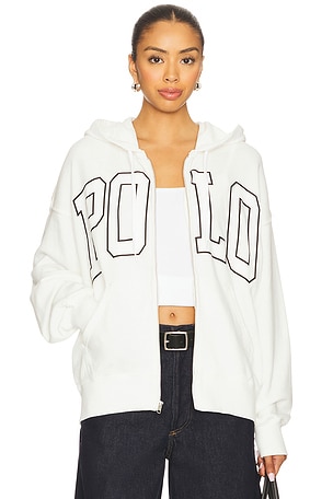 Logo Lightweight Fleece Full-Zip Hoodie Polo Ralph Lauren