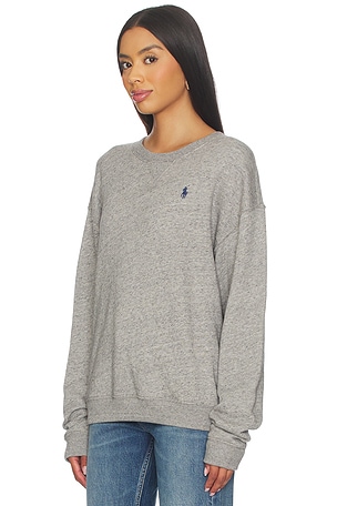 Polo Ralph Lauren Fleece Crewneck in Grey