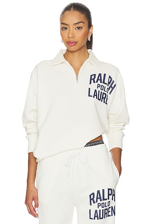 Logo Fleece Quarter-zip Polo Ralph Lauren