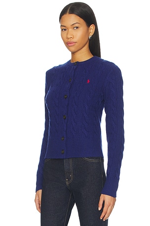 Polo Ralph Lauren Long Sleeve Cardigan in Royal