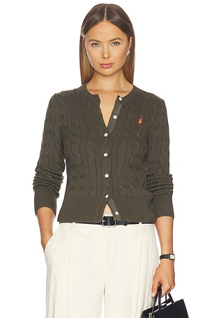 Cotton Cardi Long Sleeve Polo Ralph Lauren