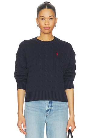 SUÉTER DE CUELLO REDONDO DE ALGODÓN Polo Ralph Lauren