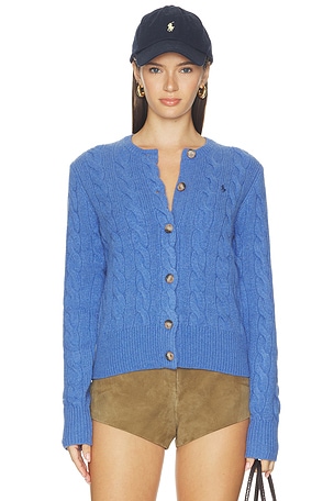 Crew Neck Cardigan Sweater Polo Ralph Lauren