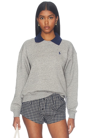 Arctic Fleece Collared Sweatshirt Polo Ralph Lauren