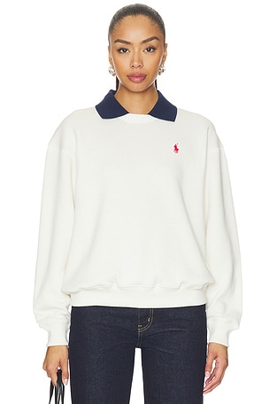 Arctic Fleece Collared Sweatshirt Polo Ralph Lauren