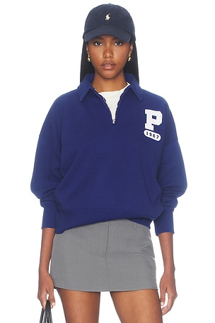 Vintage Fleece Funnel Sweatshirt Polo Ralph Lauren