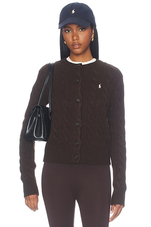 Crew Neck Cardigan Sweater Polo Ralph Lauren