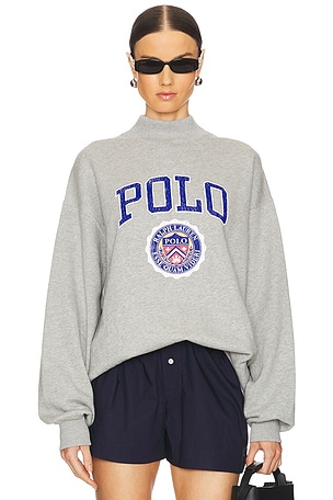 Mock Neck Sweatshirt Polo Ralph Lauren