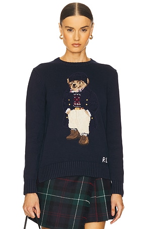 Polo Bear Cotton Crewneck Sweater Polo Ralph Lauren