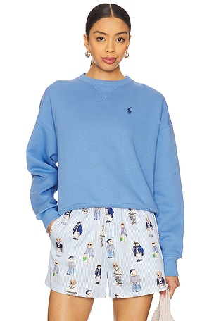 Fleece Crewneck Pullover Polo Ralph Lauren