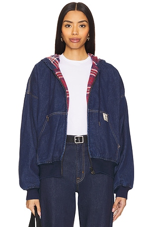 Oversize Denim Hooded Jacket Polo Ralph Lauren