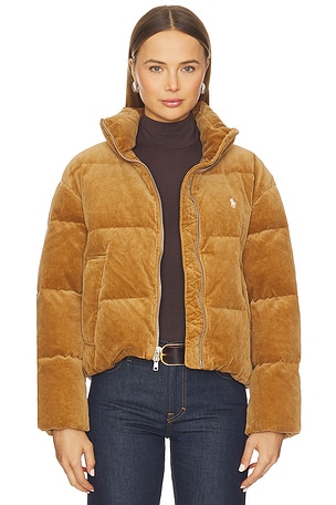 Quilted Corduroy Down Jacket Polo Ralph Lauren
