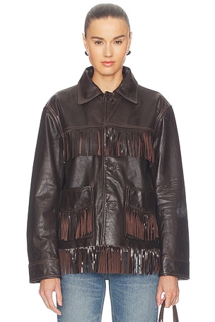 Cow Leather Jacket Polo Ralph Lauren